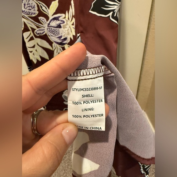 NWT Mellodqy Nordstrom Placed Floral Print Sleeveless Dress , size M - Picture 2 of 10